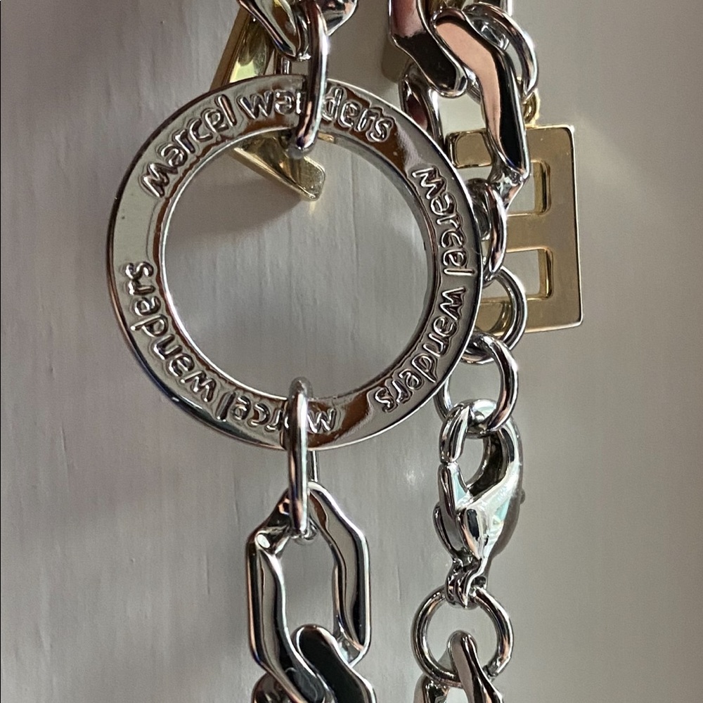 Marcel Wanders* Silver Multi Beaded Link Bracelet - image 2